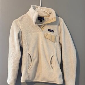 Patagonia Cream Fleece Jacket